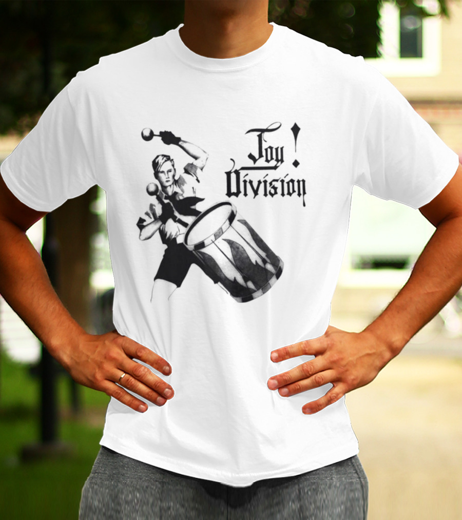 Joy Division Vintage Drummer Ideal For Living T-Shirt
