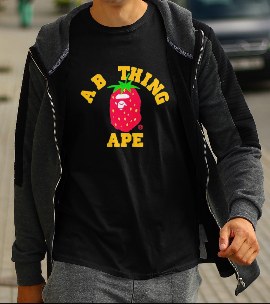 AB Thing Ape Strawberry T-Shirt