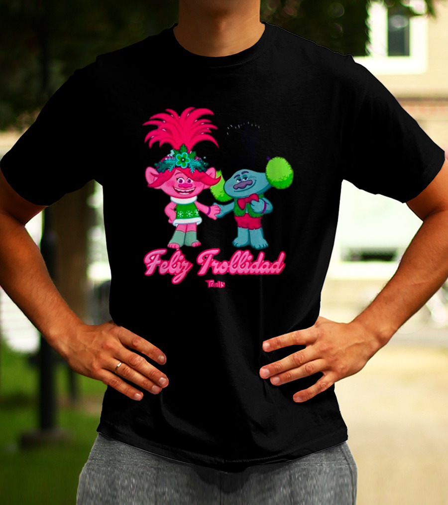Feliz Trollidad Trolls Christmas T-Shirt
