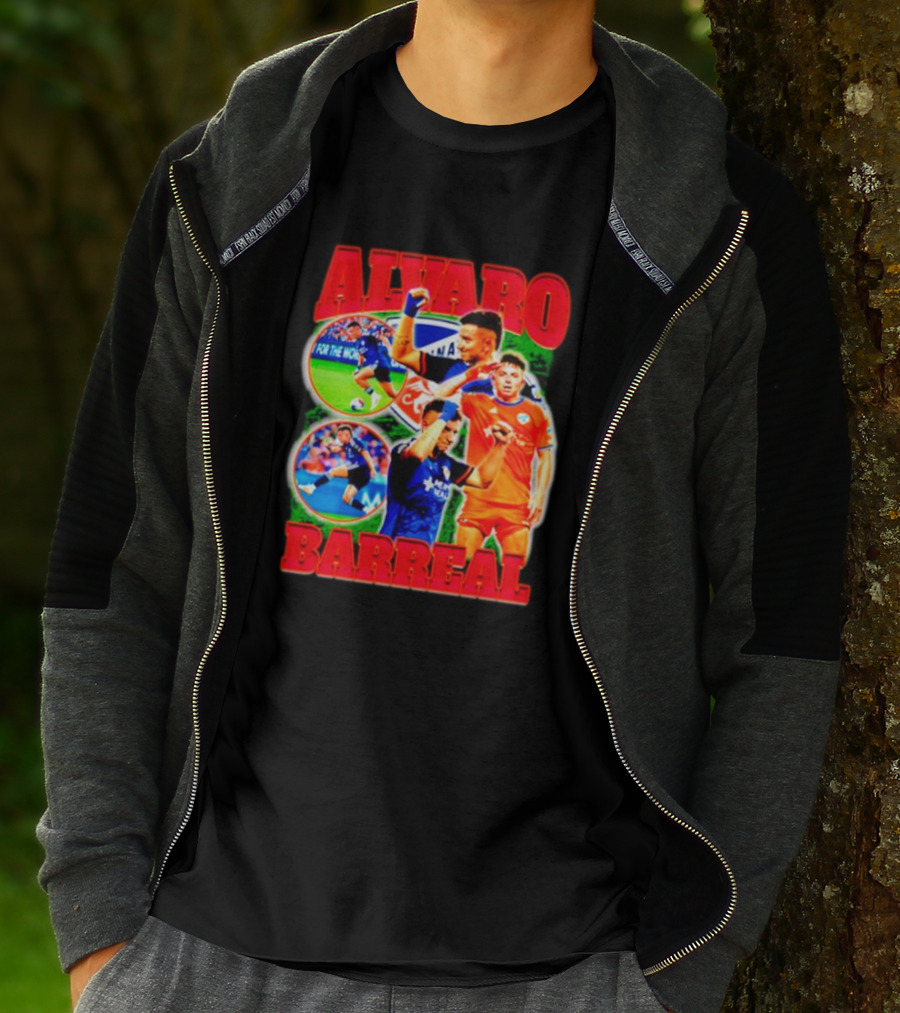 Alvaro Barreal Soccer Action Montage For The Noche T-Shirt