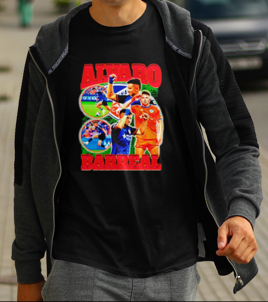 Alvaro Barreal Soccer Action Montage For The Noche T-Shirt
