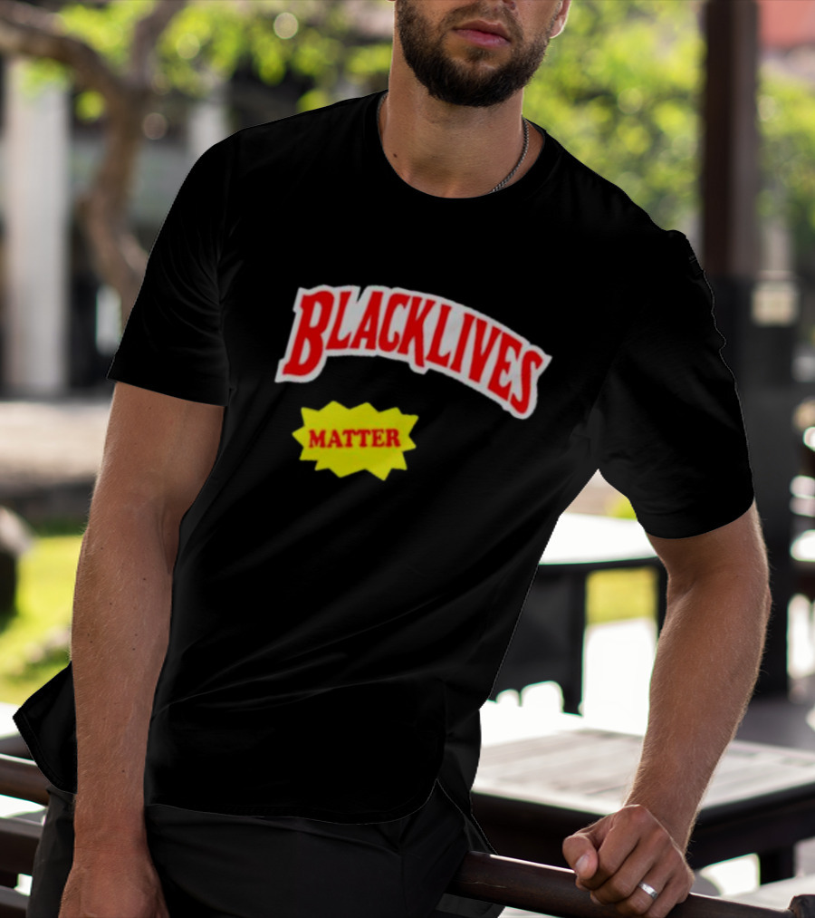 Black Lives Matter Backwoods Style Retro T-Shirt