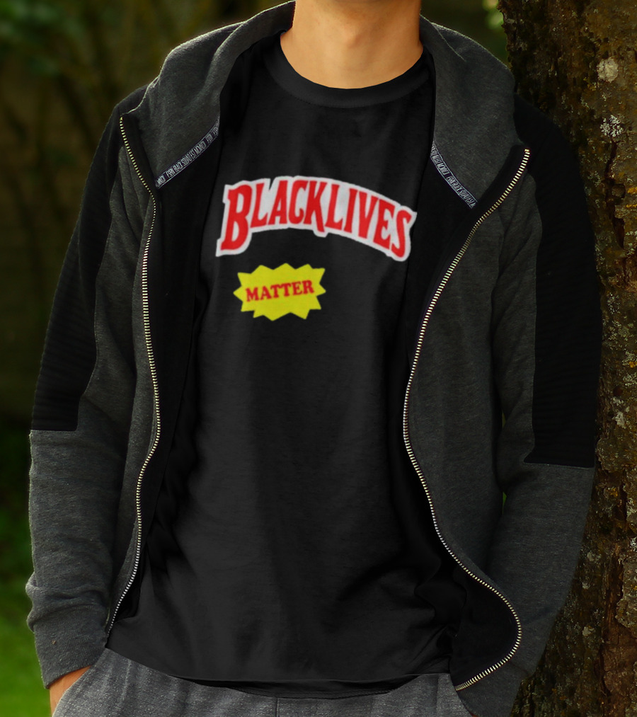 Black Lives Matter Backwoods Style Retro T-Shirt