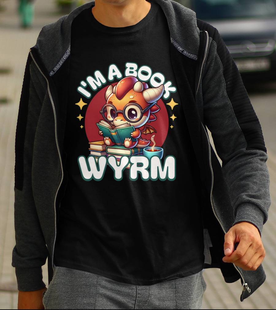 I'm A Book Wyrm T-Shirt