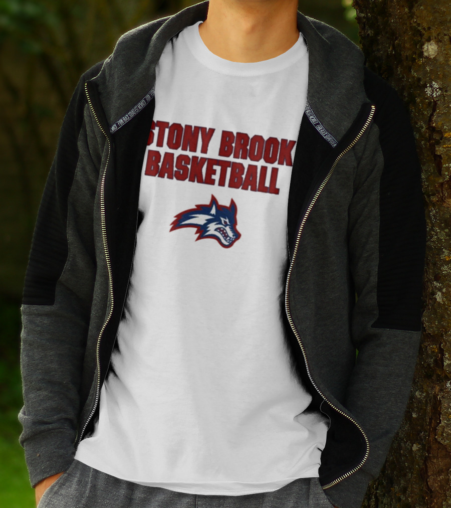 Stony Brook Basketball Seawolves Team T-Shirt