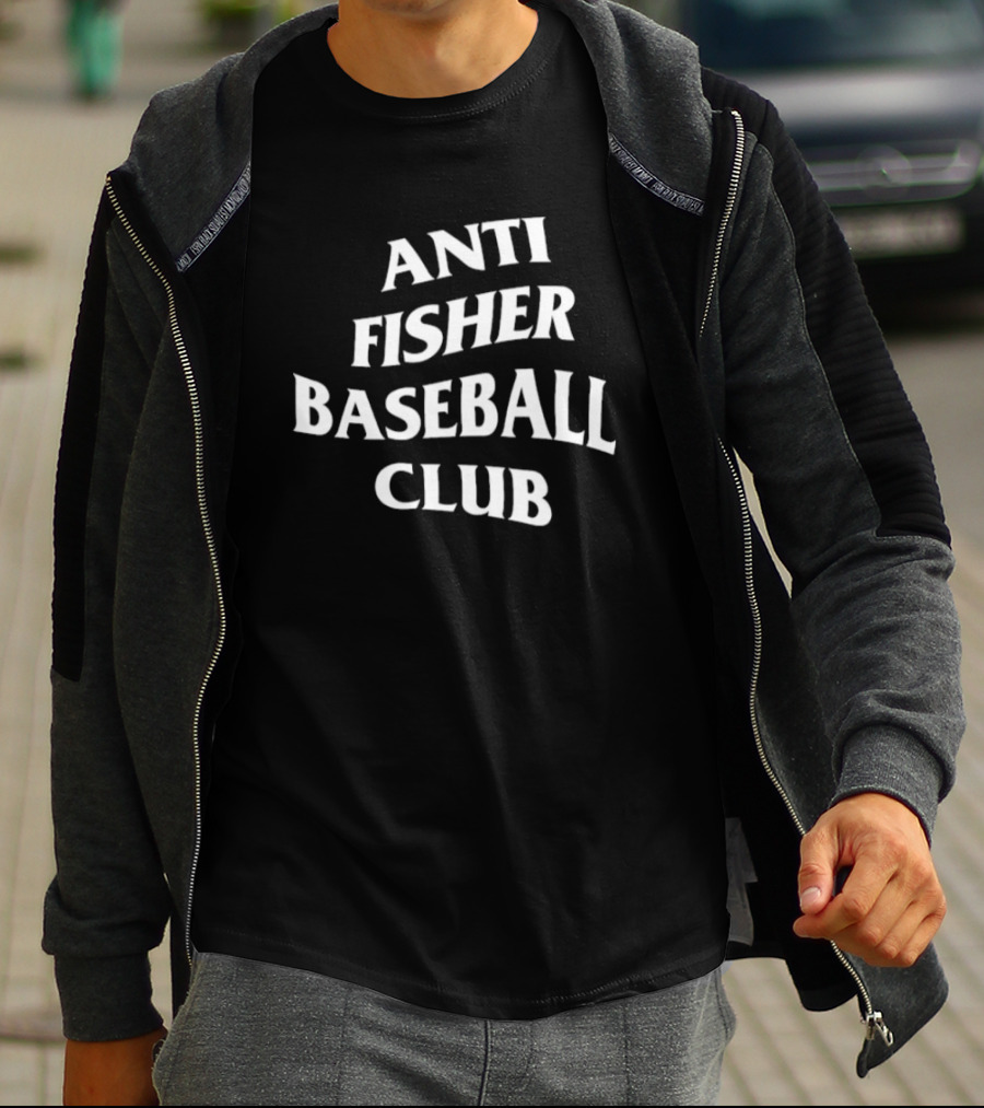 Anti Fisher Baseball Club T-Shirt