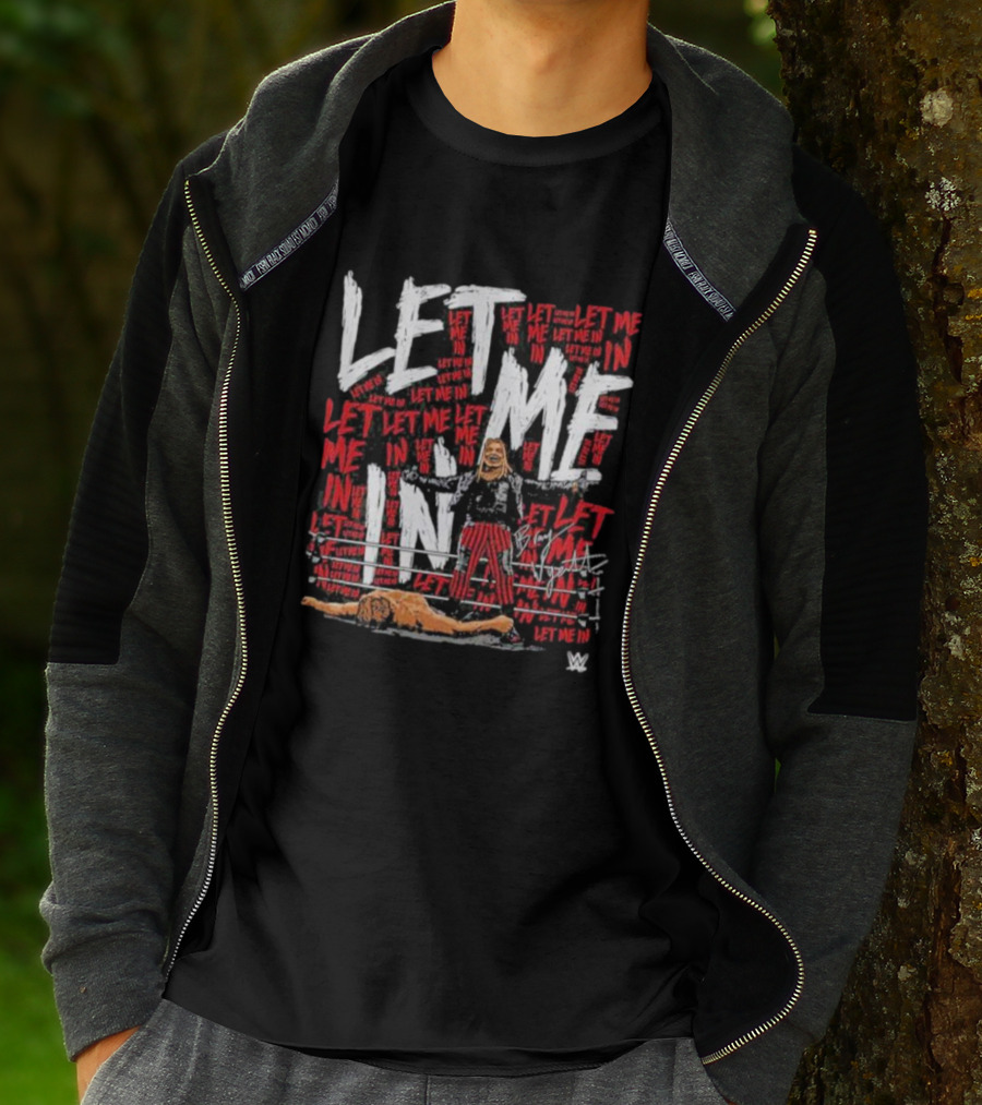 Bray Wyatt WWE Let Me In 500 Level Repeat T-Shirt