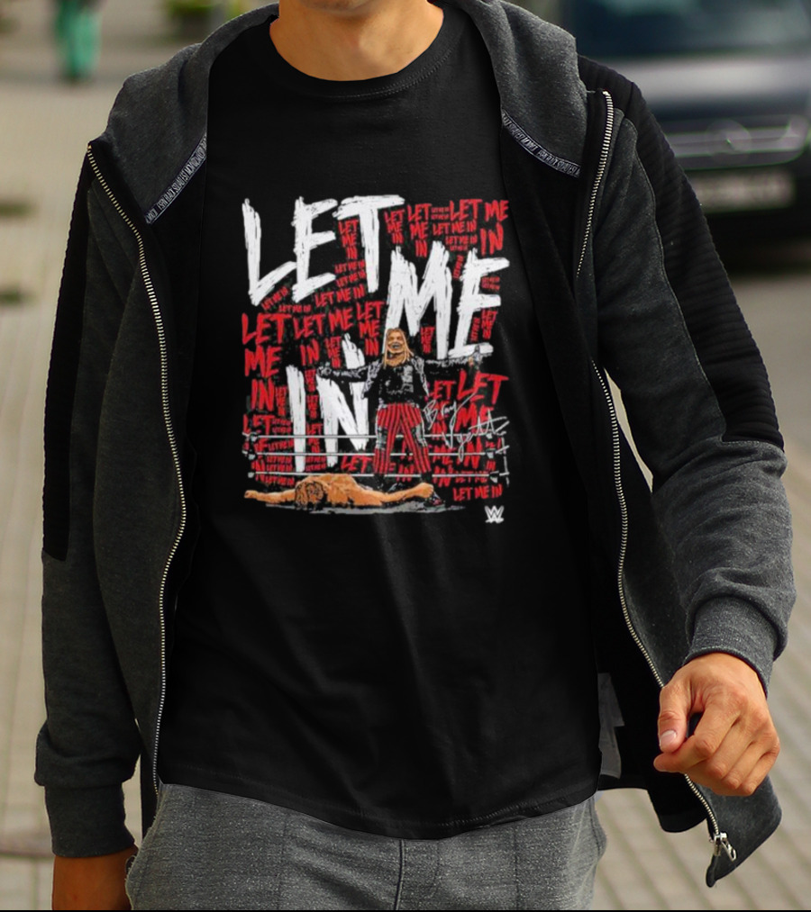 Bray Wyatt WWE Let Me In 500 Level Repeat T-Shirt