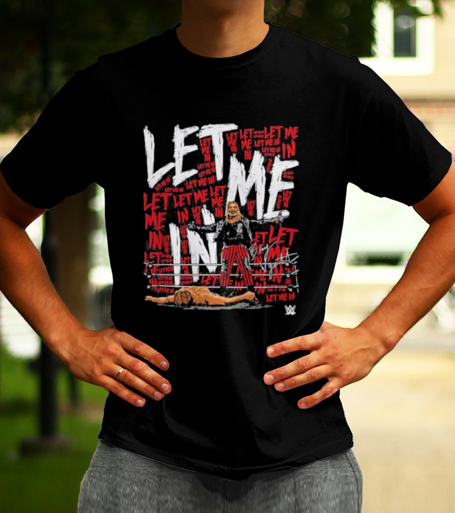 Bray Wyatt WWE Let Me In 500 Level Repeat T-Shirt