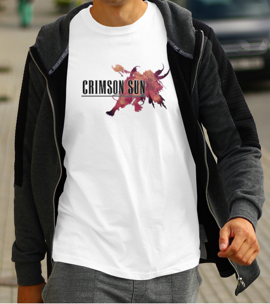 CRIMSON SUN Phoenix Burst T-Shirt