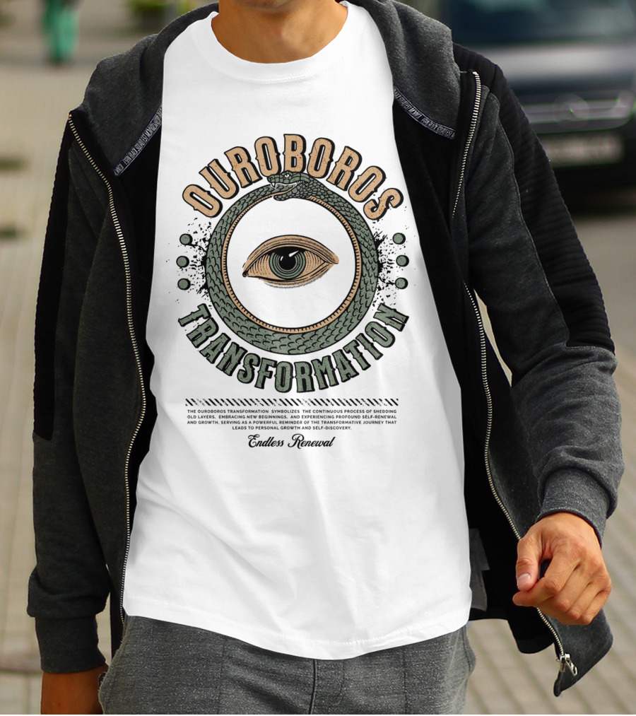 Ouroboros Transformation Endless Renewal T-Shirt