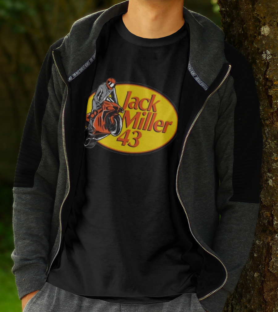 Jack Miller 43 Motorcycle Rider Iconic Racing T-Shirt