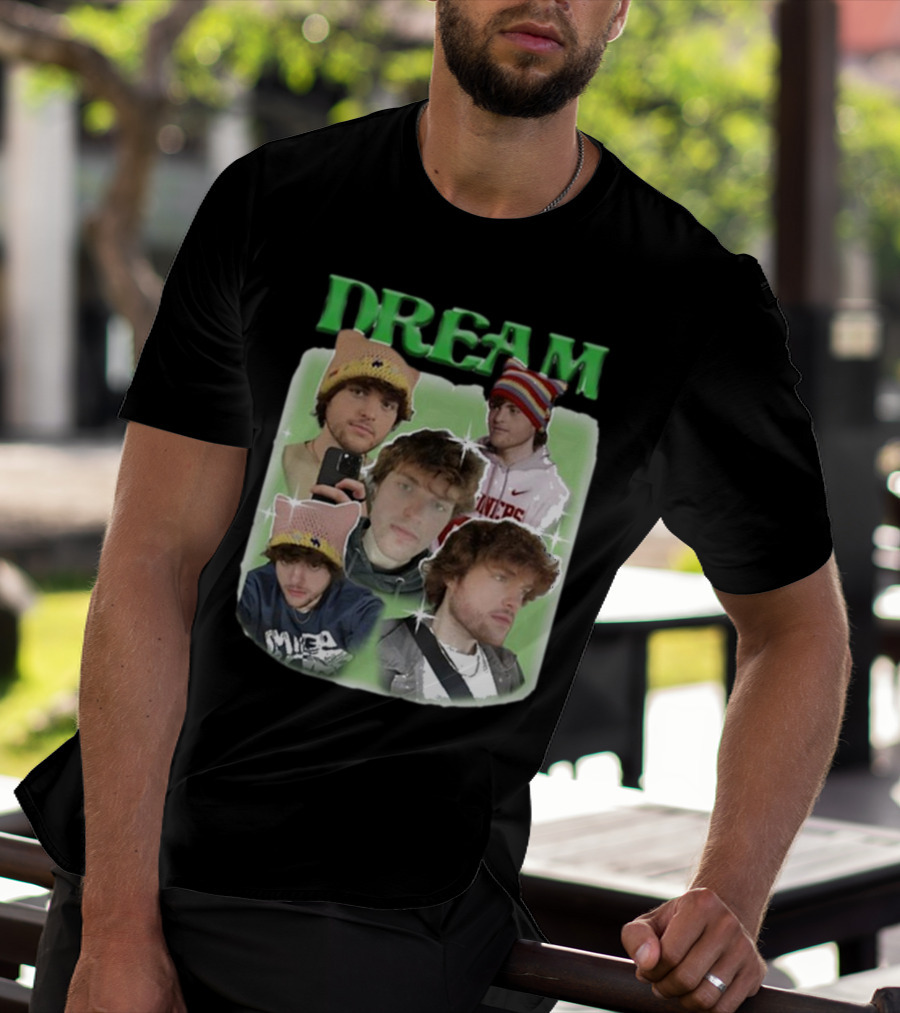 Dream Dreamwastaken Collage Hat Hoodie Star Glow T-Shirt