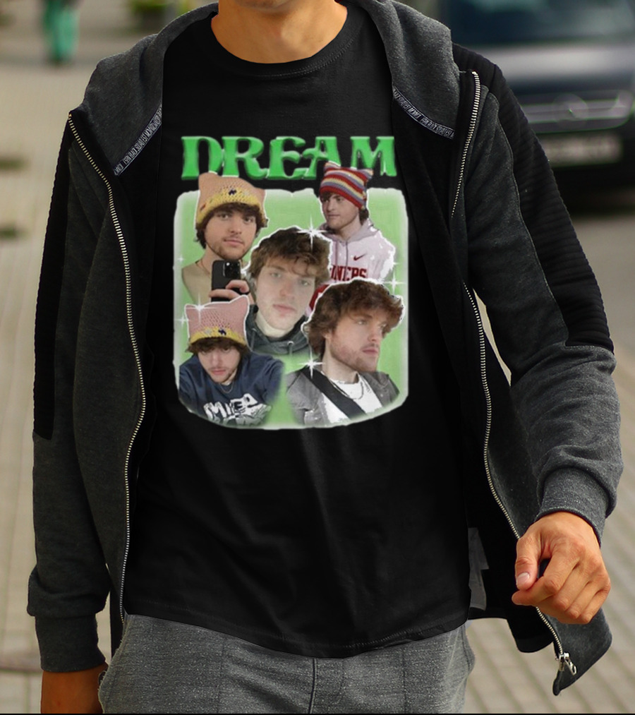 Dream Dreamwastaken Collage Hat Hoodie Star Glow T-Shirt