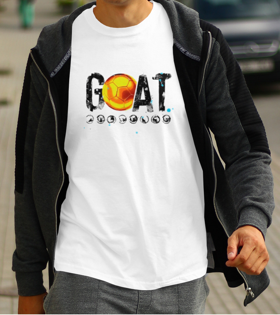 GOAT 8 Ballon D’Or El Mejor Del Mundo T-Shirt