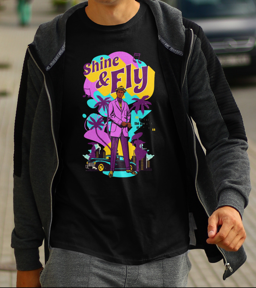 Shine And Fly He Was The Godfather Of Them All T-Shirt