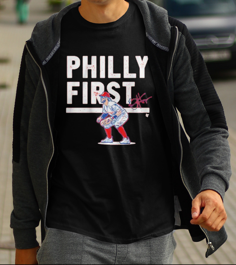 Bryce Harper Philly First Baseball Player T-Shirt