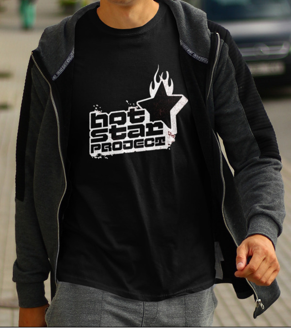Hot Star Project Flame Starburst T-Shirt