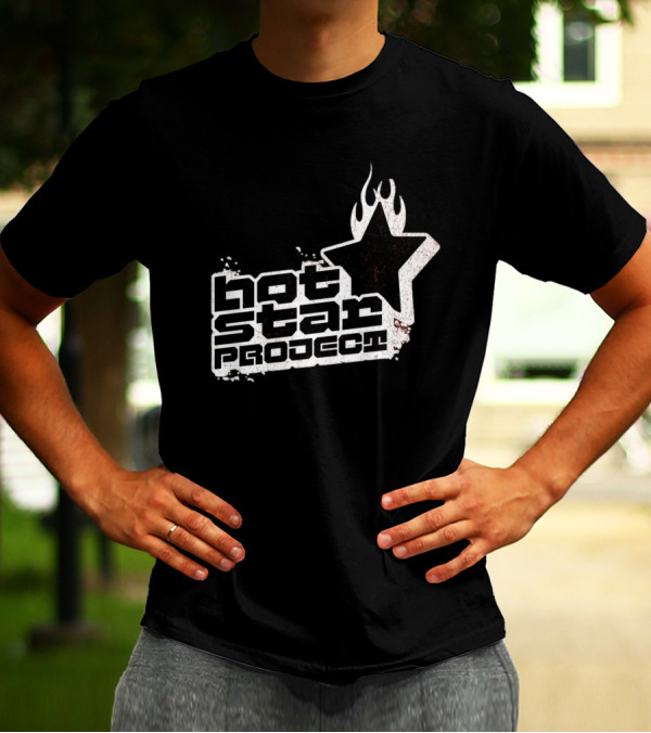 Hot Star Project Flame Starburst T-Shirt