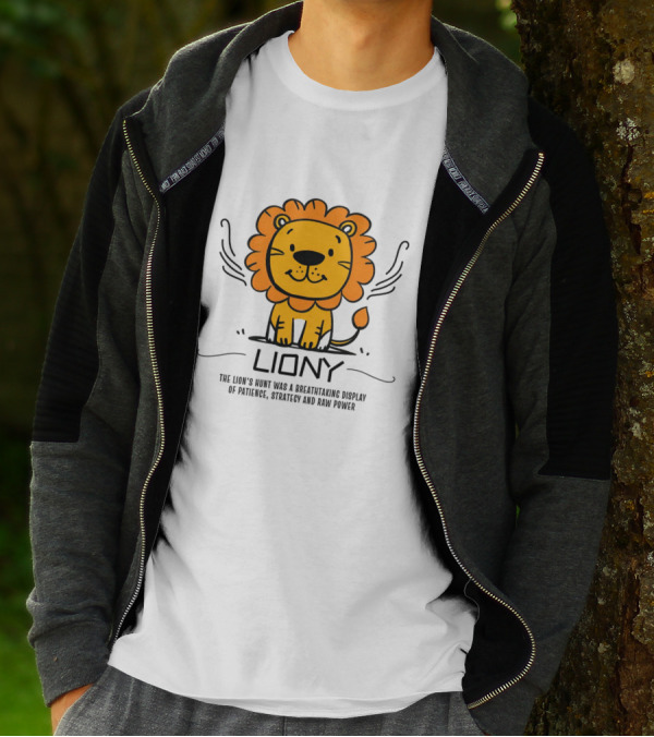 Liony Kidswear Breathtaking Display Of Patience Strategy Raw Power T-Shirt