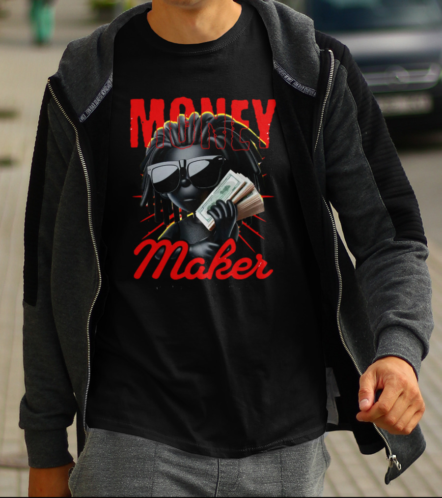 MONEY MAKER MONEY IS POWER T-Shirt