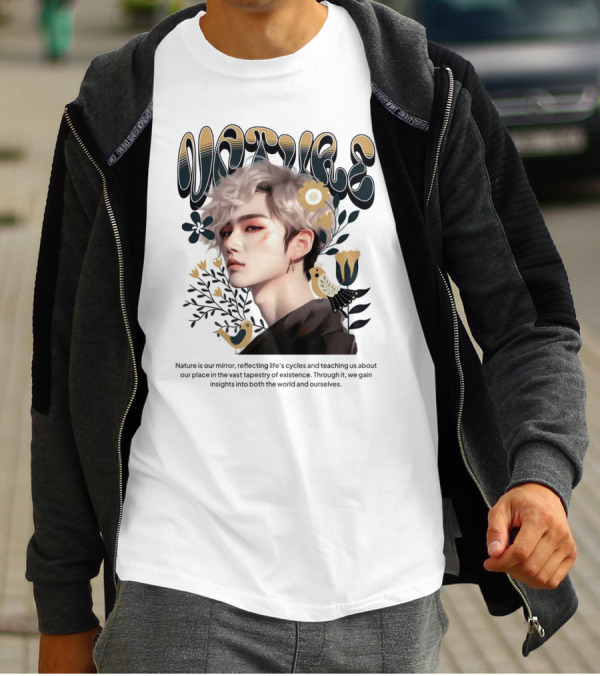 NATURE Floral Reflections Of Life And Existence T-Shirt
