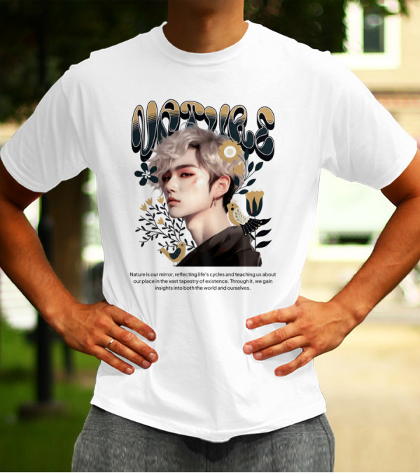 NATURE Floral Reflections Of Life And Existence T-Shirt