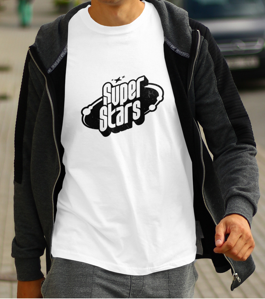 Super Stars Galaxy Orbit And Stars T-Shirt