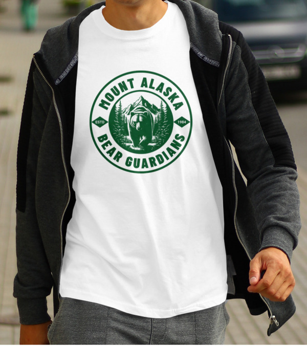 Mount Alaska Bear Guardians ESTD 1964 T-Shirt