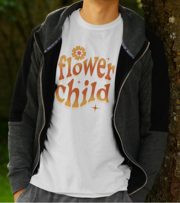 Flower Child Vintage Retro Groovy Vibes T-Shirt