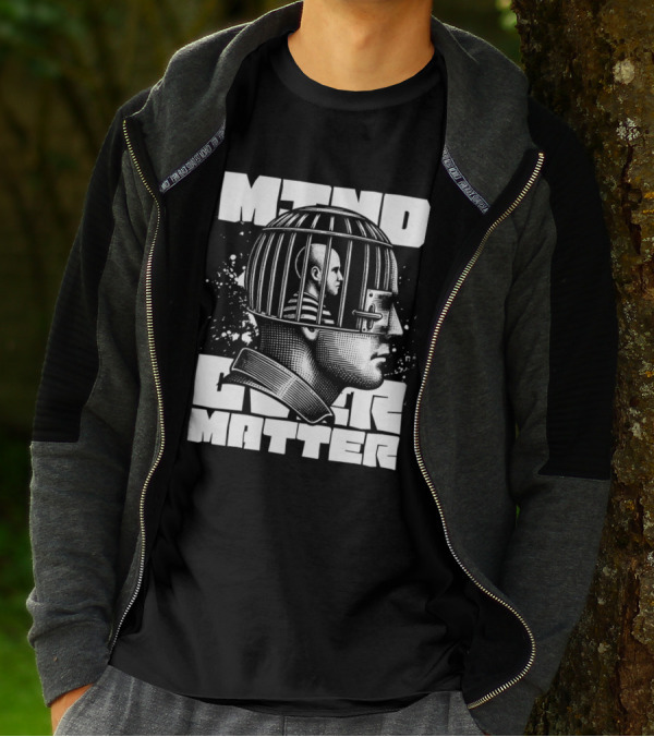 MIND OVER MATTER Prisoner Head T-Shirt