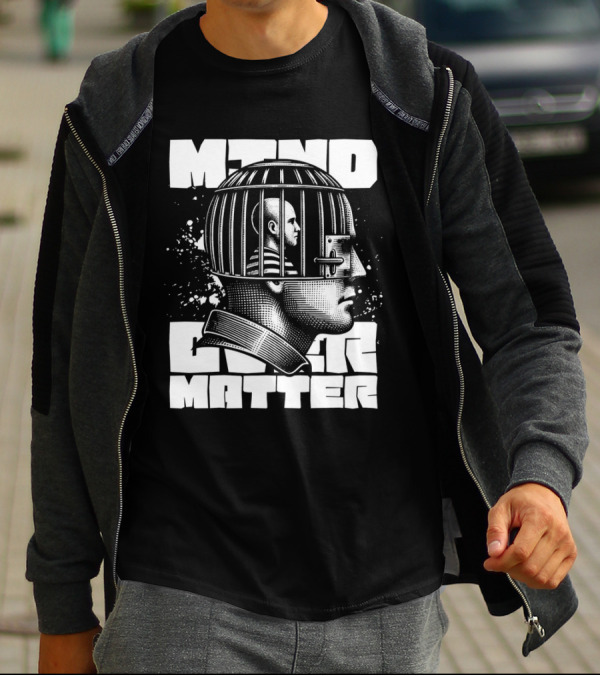 MIND OVER MATTER Prisoner Head T-Shirt
