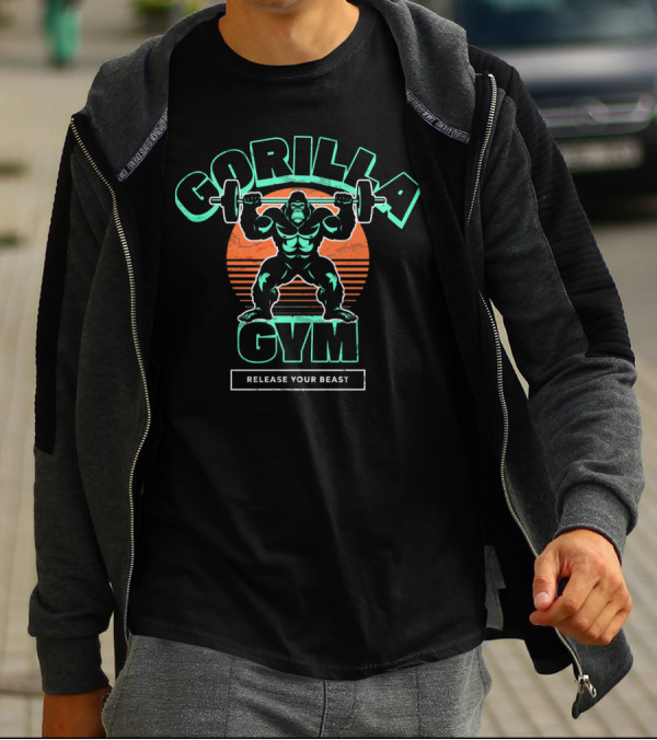 GORILLA GYM RELEASE YOUR BEAST T-Shirt
