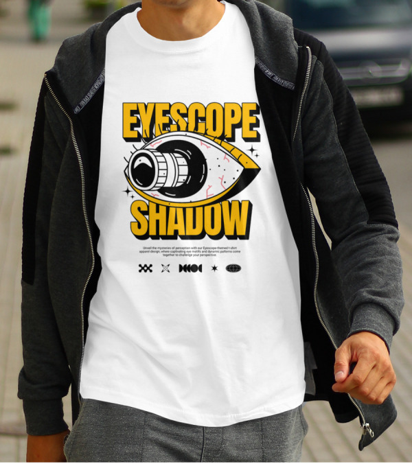 EYESCOPE SHADOW Lens Perception Perspective T-Shirt