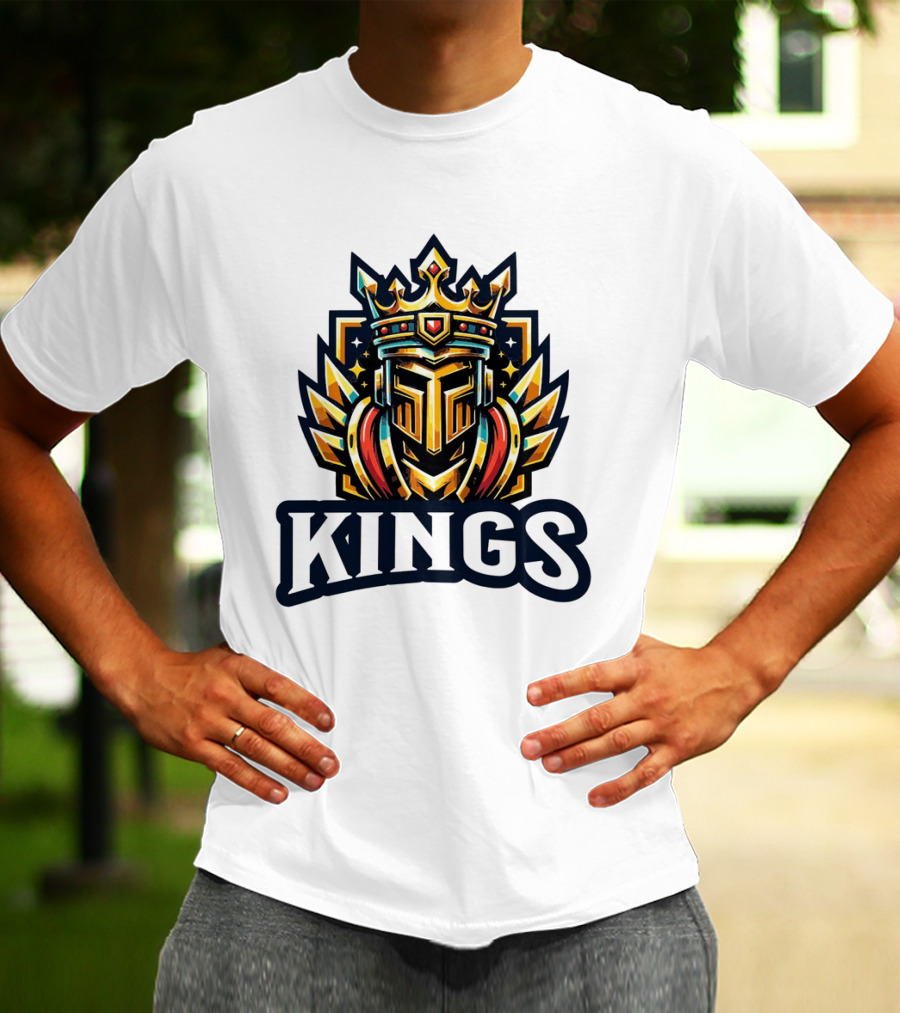 Kings Mascot Esport Gaming T-Shirt