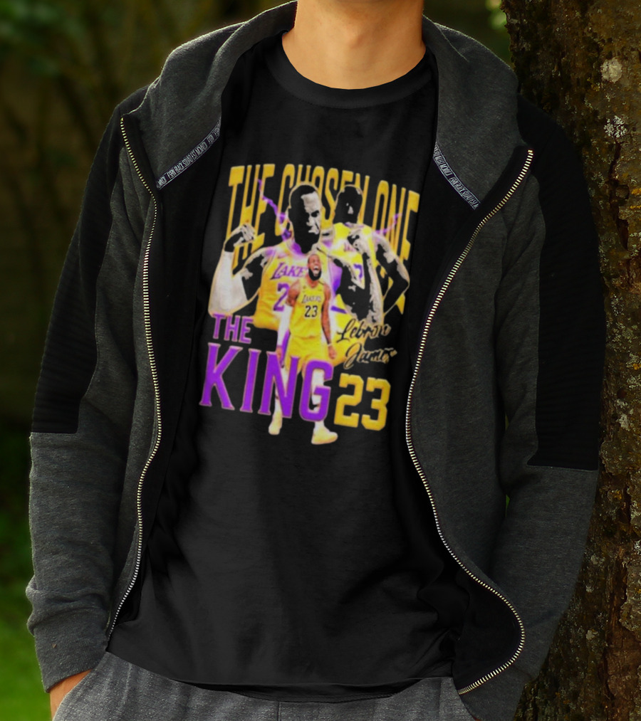 The Chosen One The King 23 LeBron James Lakers T-Shirt