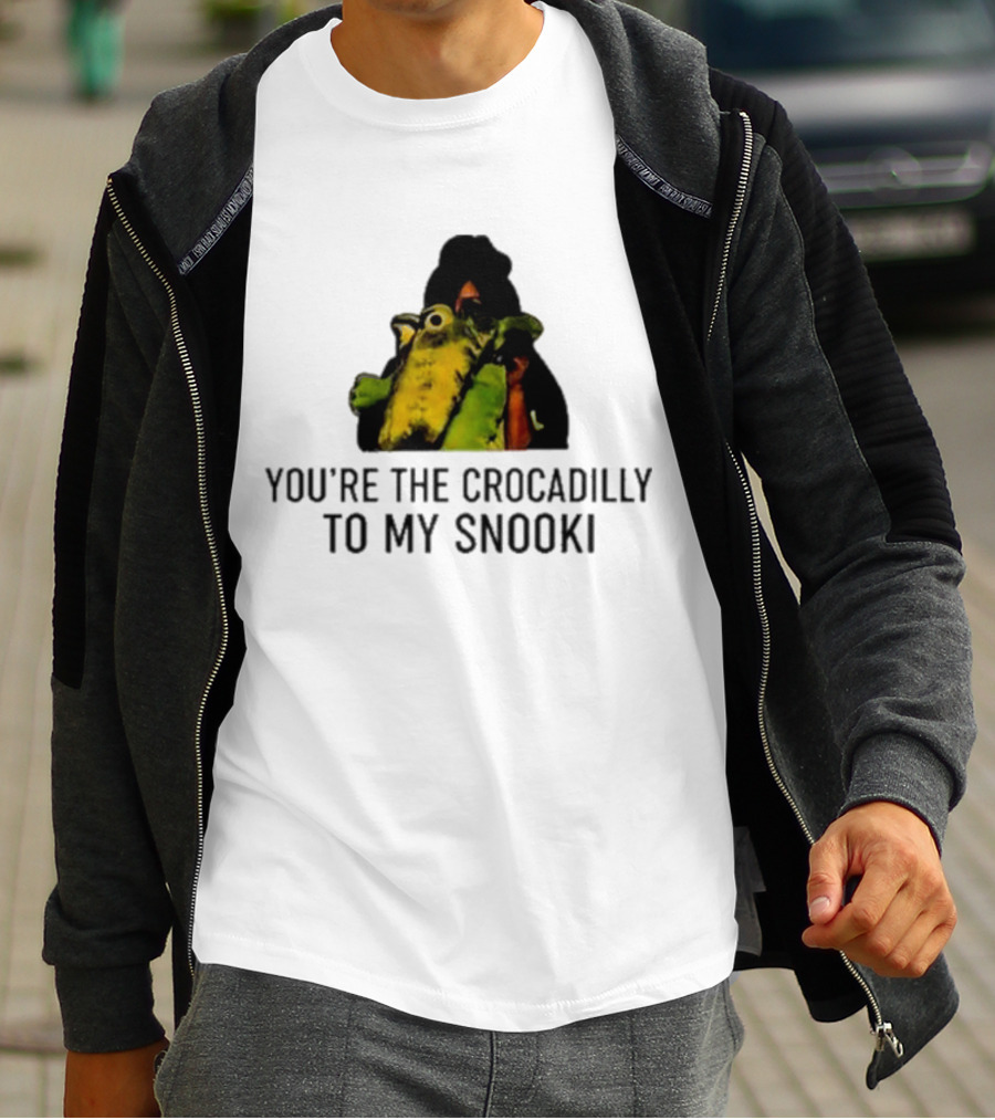 You're The Crocadilly To My Snooki Fun Colorful Frog T-Shirt