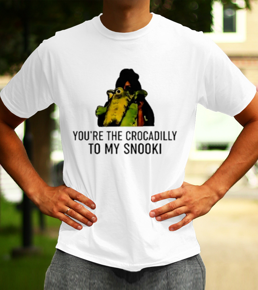 You're The Crocadilly To My Snooki Fun Colorful Frog T-Shirt