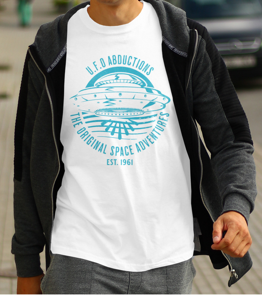U.F.O Abductions The Original Space Adventures Est. 1961 T-Shirt