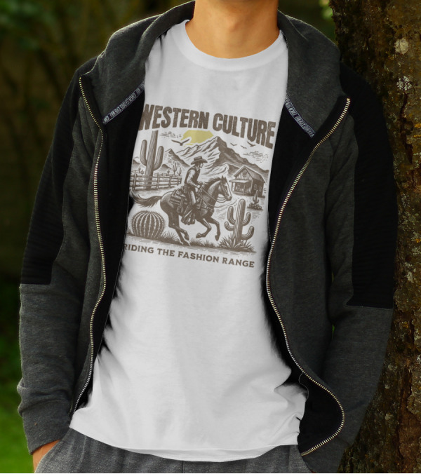WESTERN CULTURE RIDING THE FASHION RANGE T-Shirt