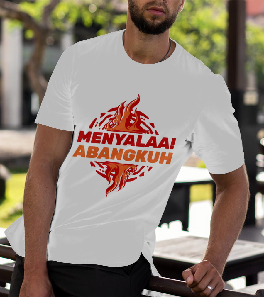 MENYALAA ABANGKUH Flame T-Shirt