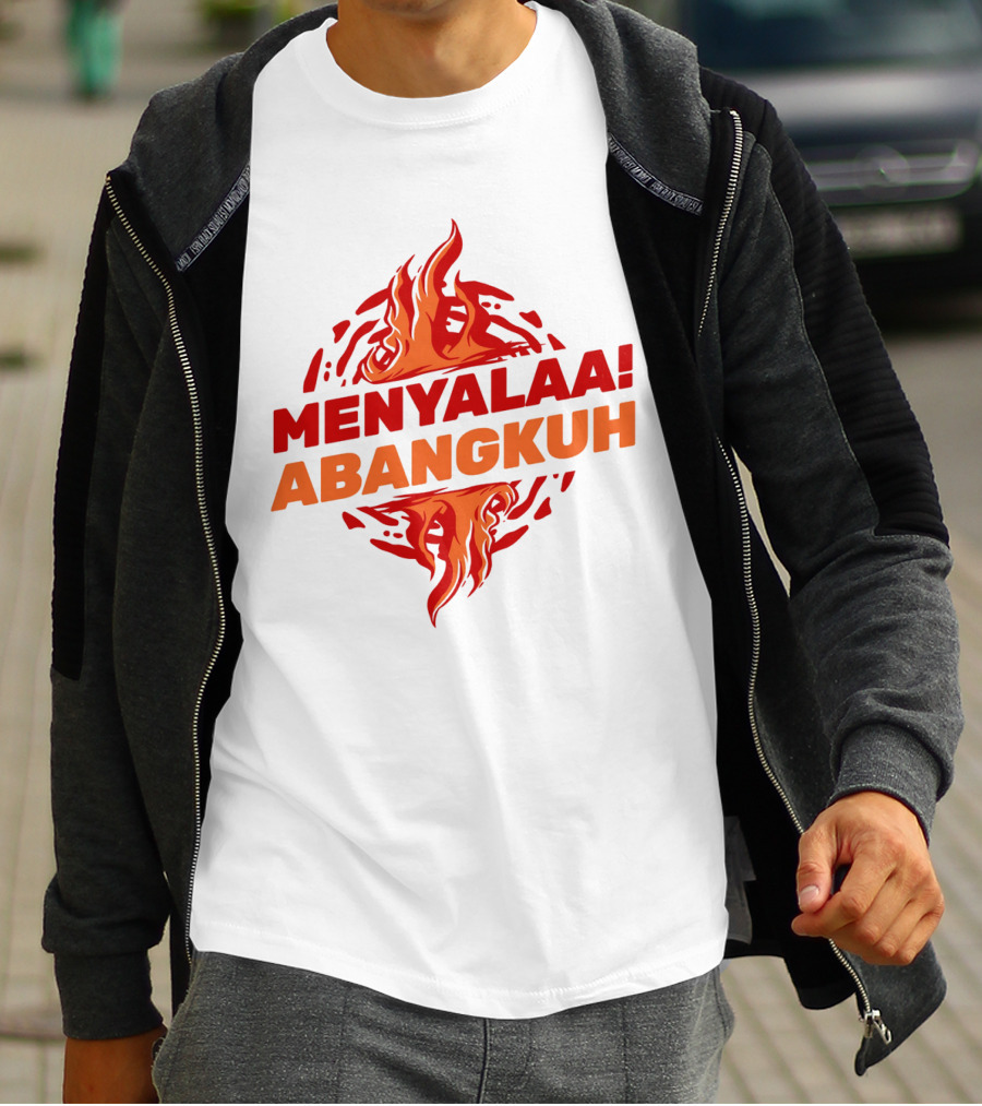 MENYALAA ABANGKUH Flame T-Shirt