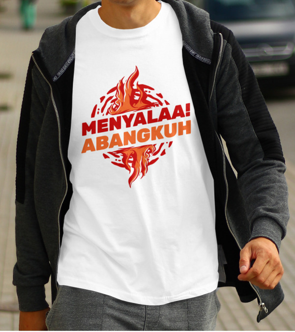 MENYALAA ABANGKUH Flame T-Shirt