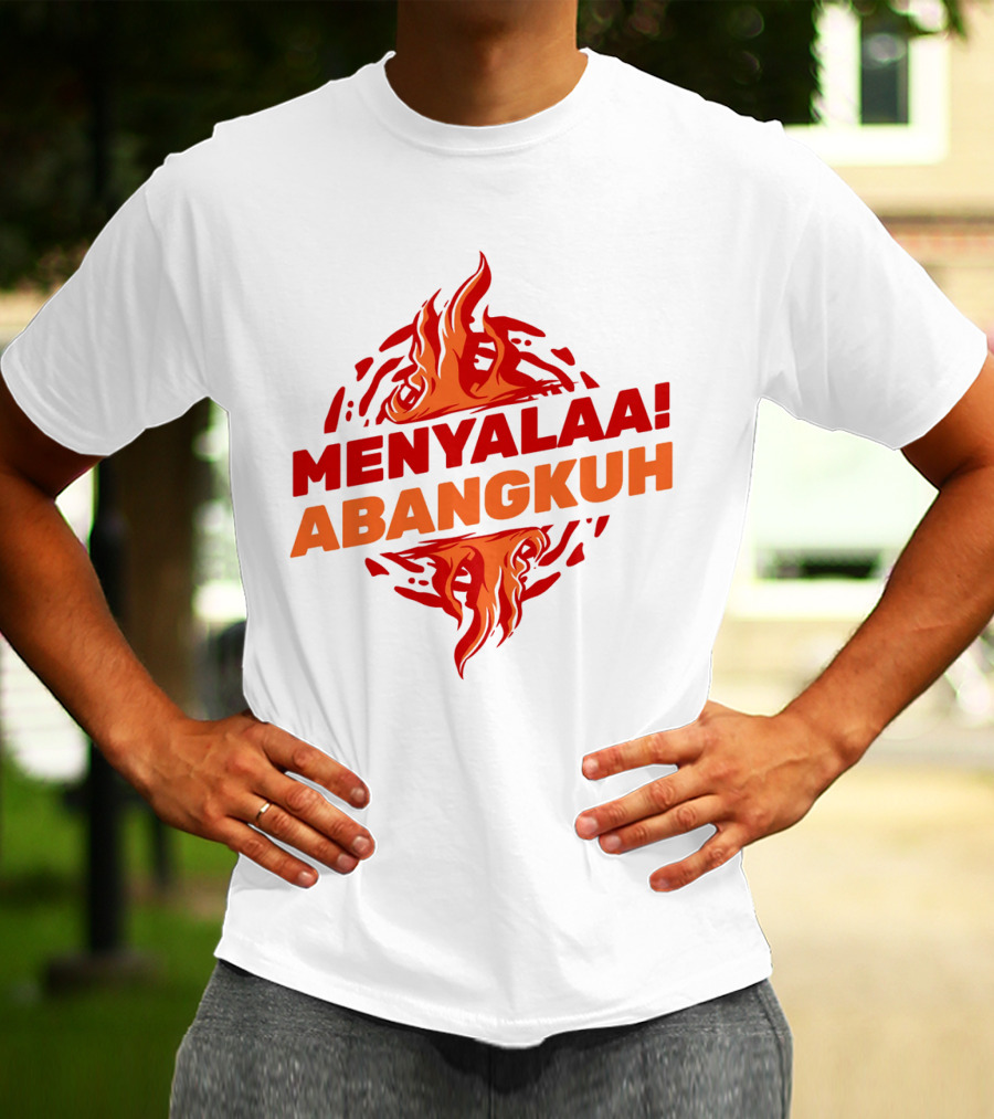 MENYALAA ABANGKUH Flame T-Shirt
