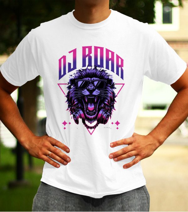 DJ Roar Lion Head HTTL Apparal T-Shirt