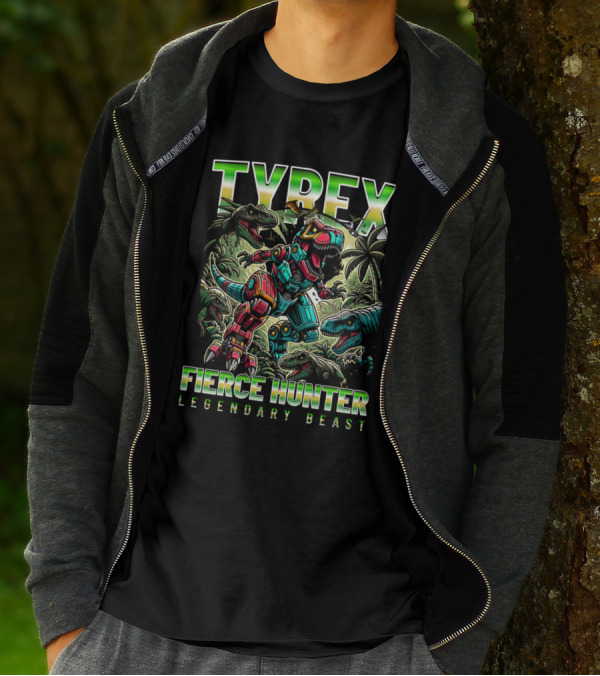 Tyrex Fierce Hunter Legendary Beast T-Shirt