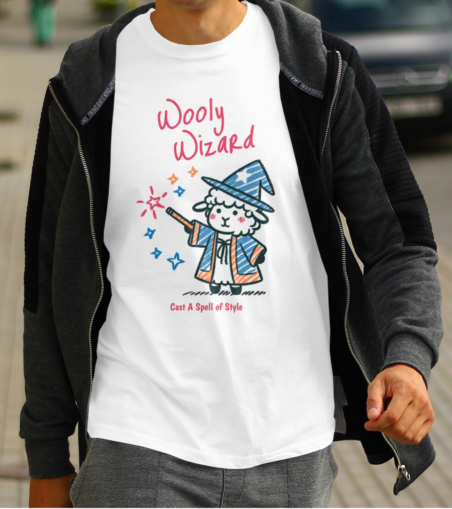 Wooly Wizard Cast A Spell Of T-Shirt