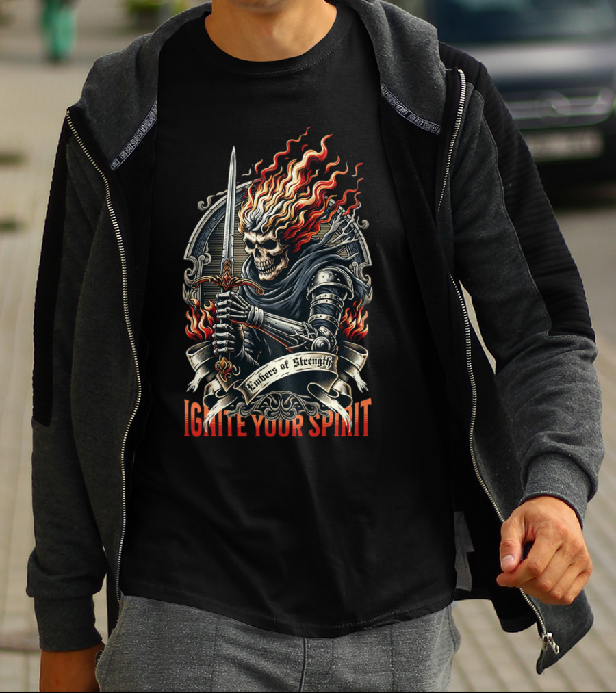 Embers Of Strength Ignite Your Spirit T-Shirt