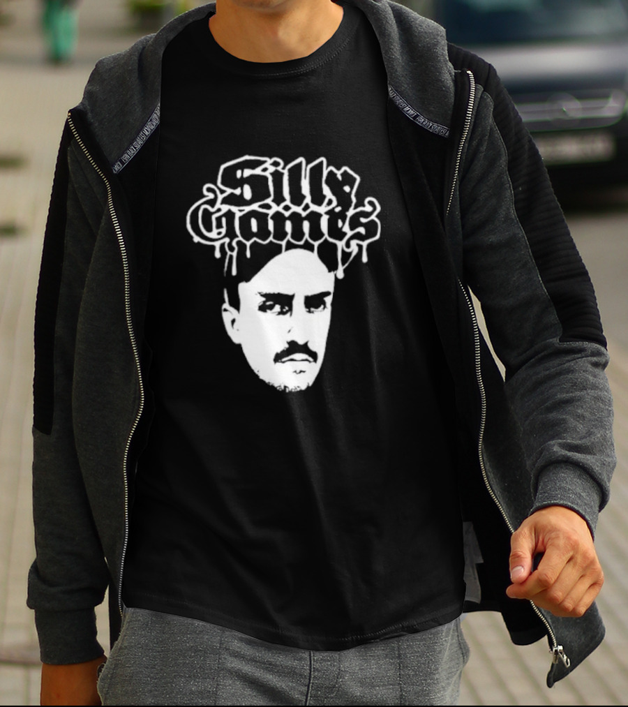 Silly Games Cream Crew Face T-Shirt