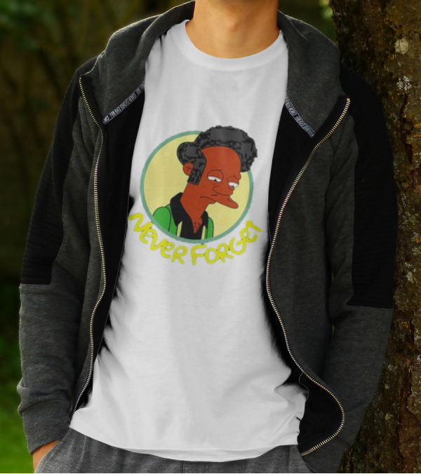 Never Forget Apu Simpsons Character T-Shirt